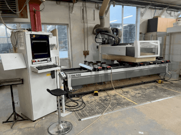 Вид станка BIESSE ROVER A  спереди