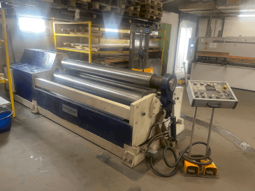 Вид станка BENDMAK CY3R-HS 20/08  спереди