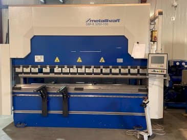Вид станка Metallkraft  GBPR30540-100  спереди