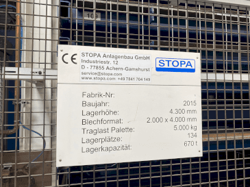 Вид станка TRUMPF STOPA LiftMasterCompact  спереди