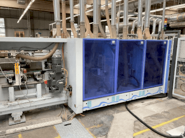 Вид станка HOMAG PROFI FPL 525/6/04/PW/V LVT Profiling System  спереди