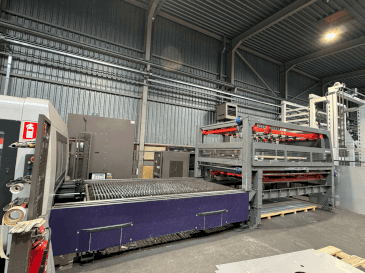 Вид станка Bystronic ByTrans 3015 Standard  спереди