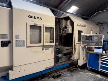 Вид станка Okuma MacTurn 50  спереди
