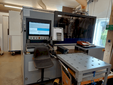 Вид станка FORMAT4 CNC CREATOR 950  спереди