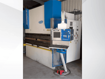 Вид станка EHT Ecopress 80  спереди