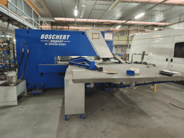 Вид станка BOSCHERT Compact 1250 Rota  спереди