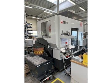 Вид станка HAAS UMC-500SS спереди