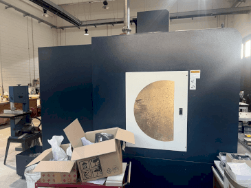 Вид станка Johnford Dart VMC 1000A HI TECH  спереди