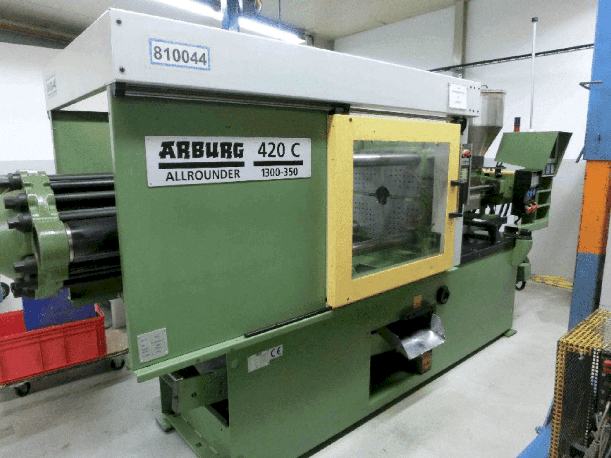 Вид станка Arburg Allrounder 420C 1300-350 спереди