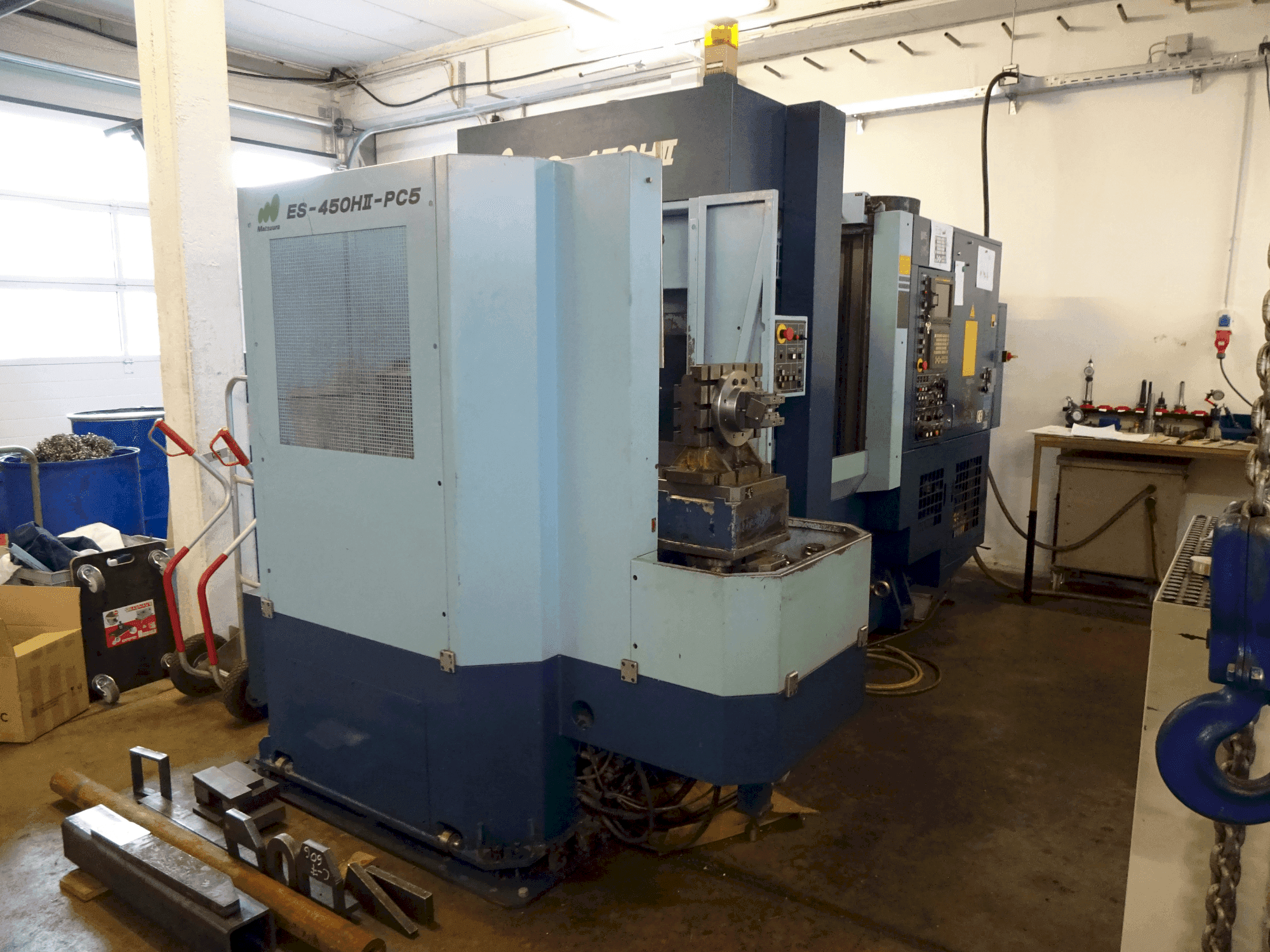 Вид станка Matsuura ES-450HII PC5 спереди