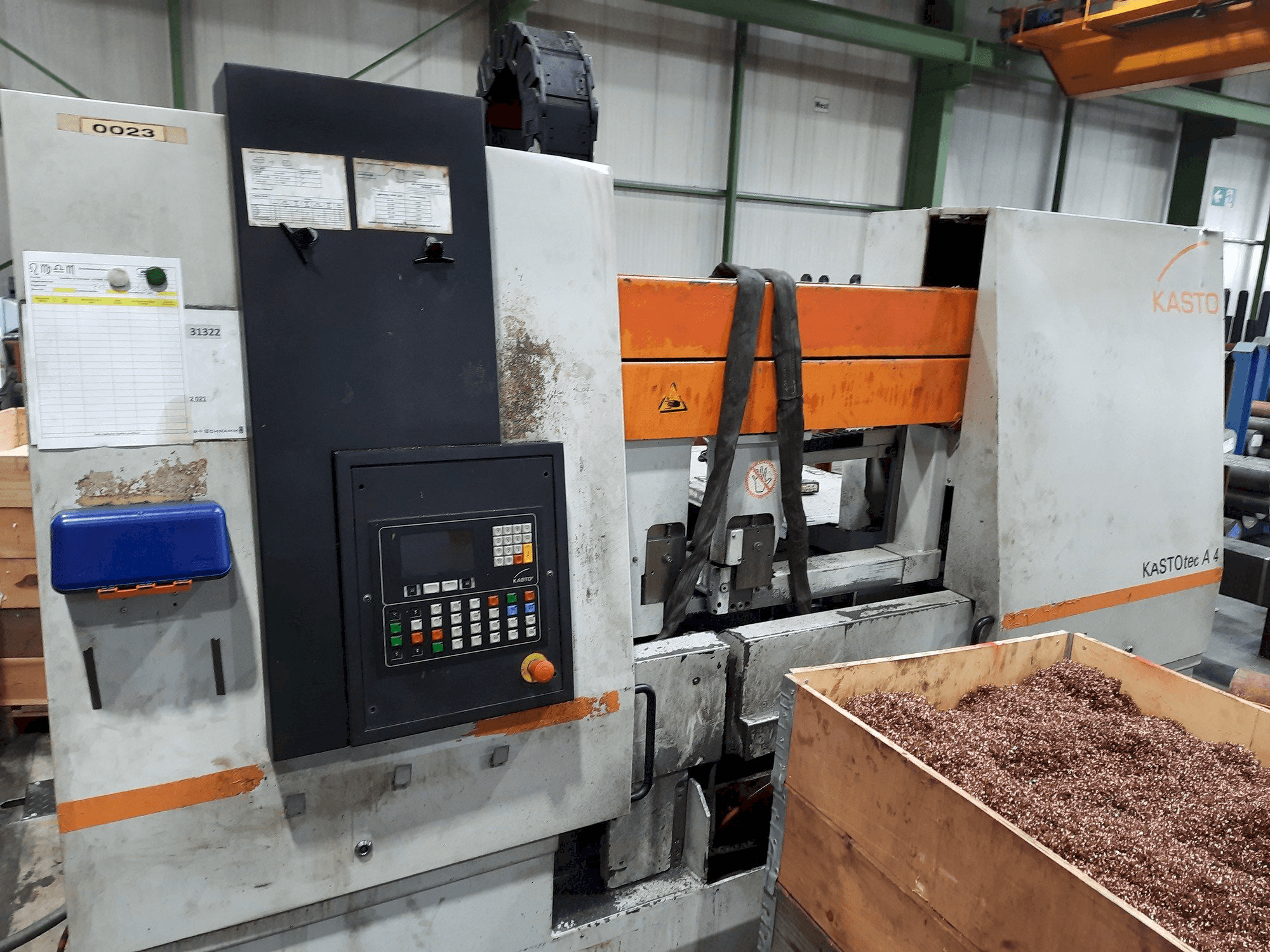 Вид станка KASTO tec A 4 спереди