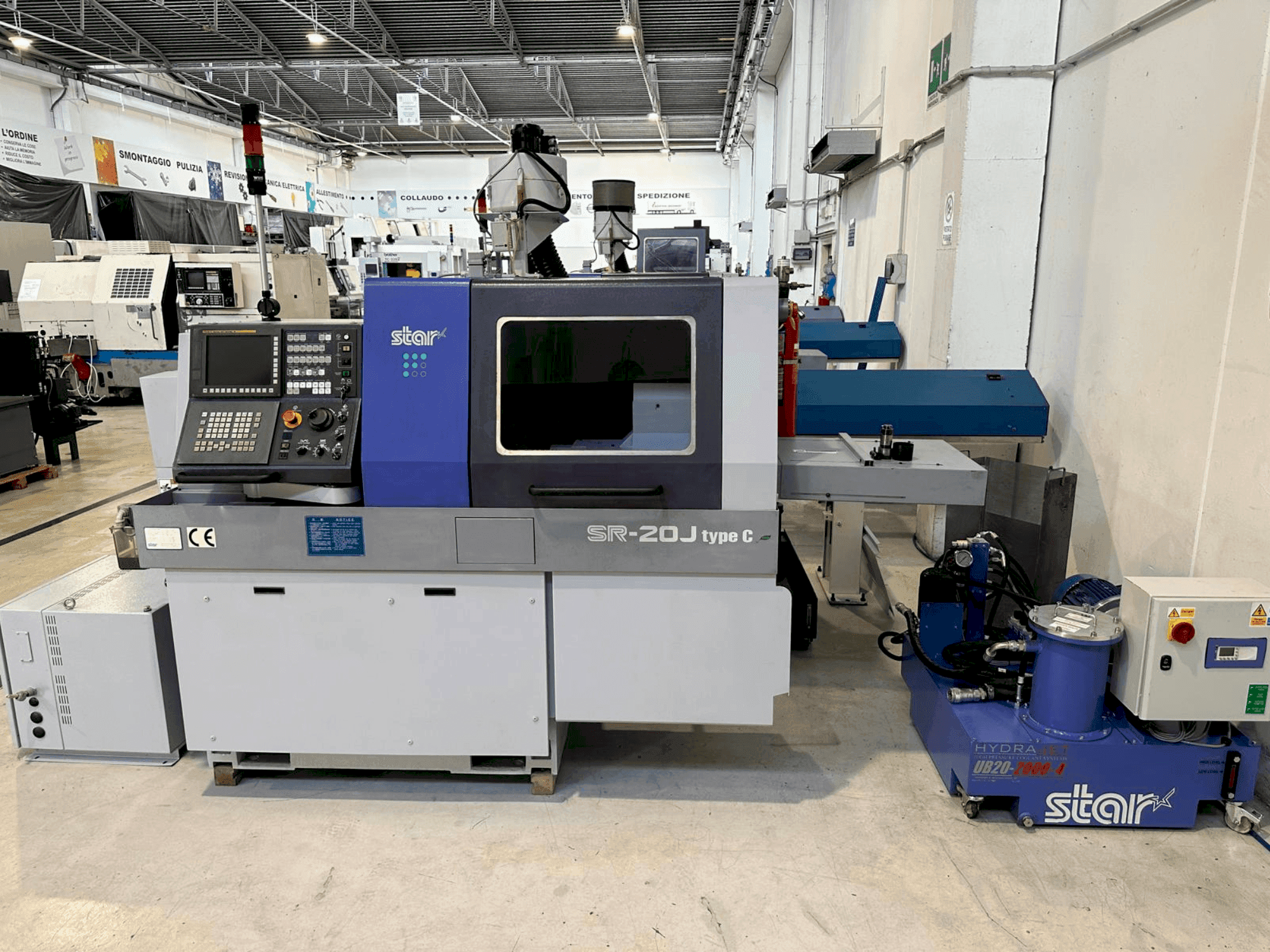 Вид станка Star SR-20J type C спереди