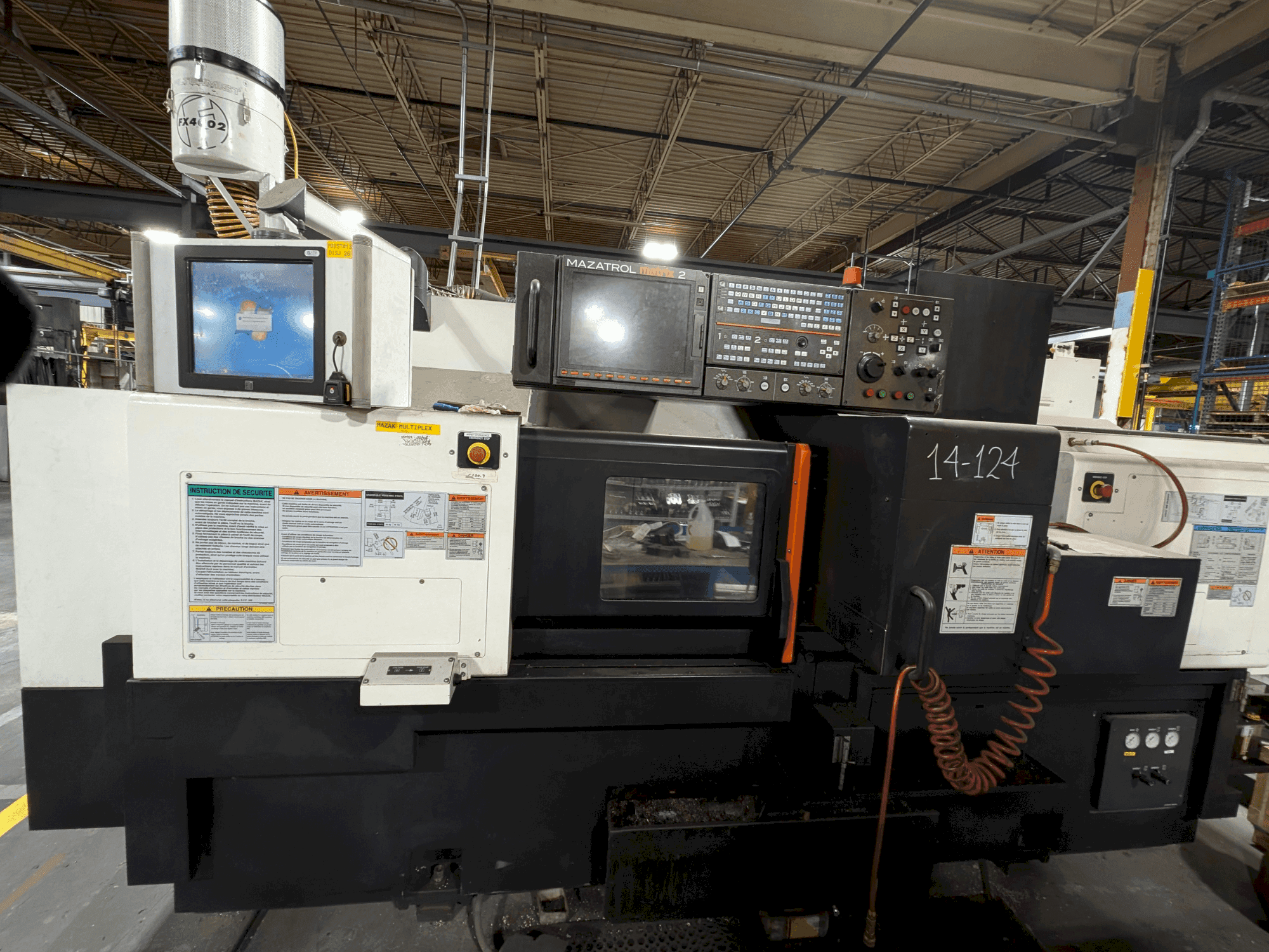 Вид станка Mazak Multiplex 6300-II Y спереди