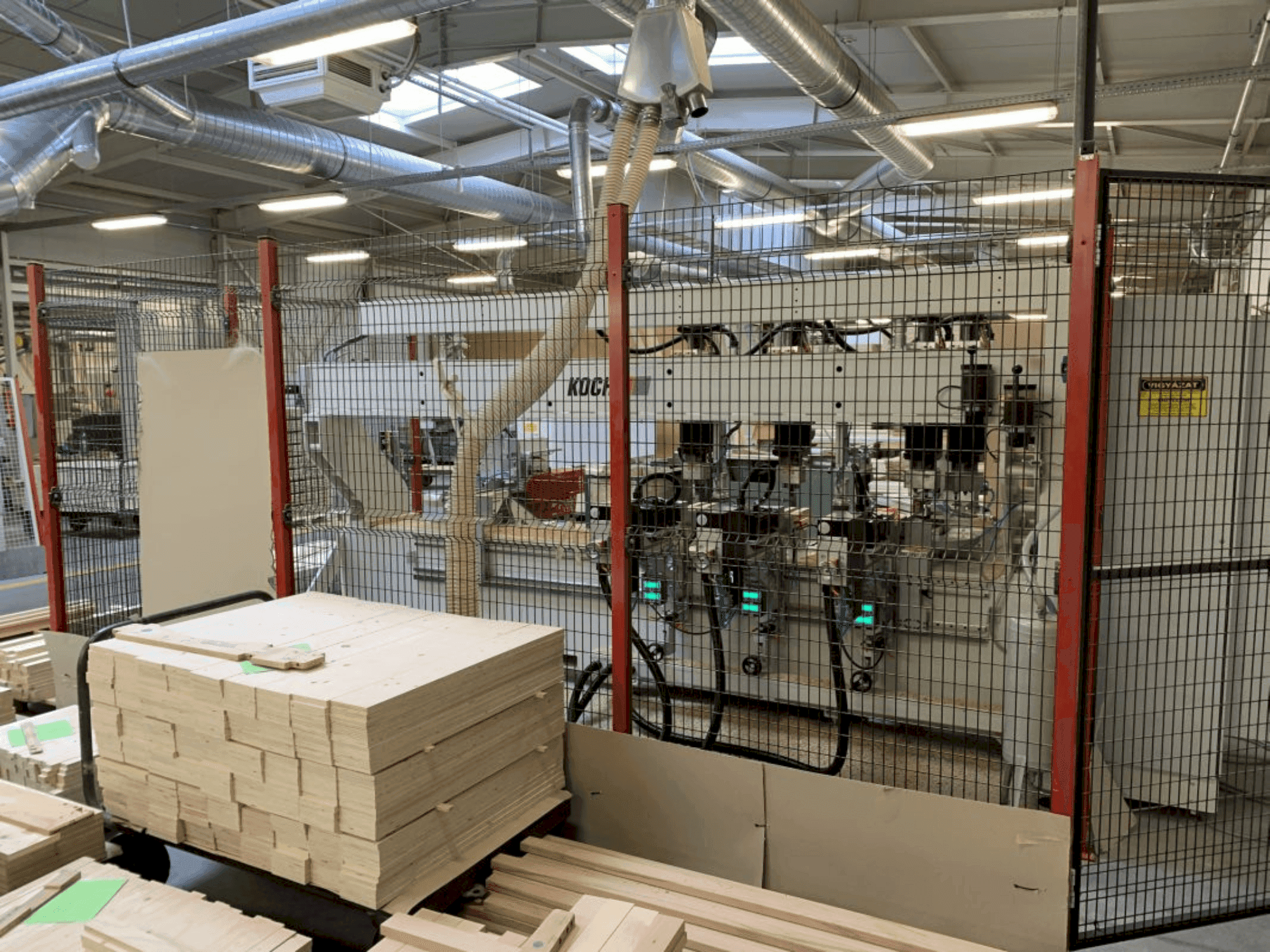 Вид станка KOCH BL 2500 NC select line спереди