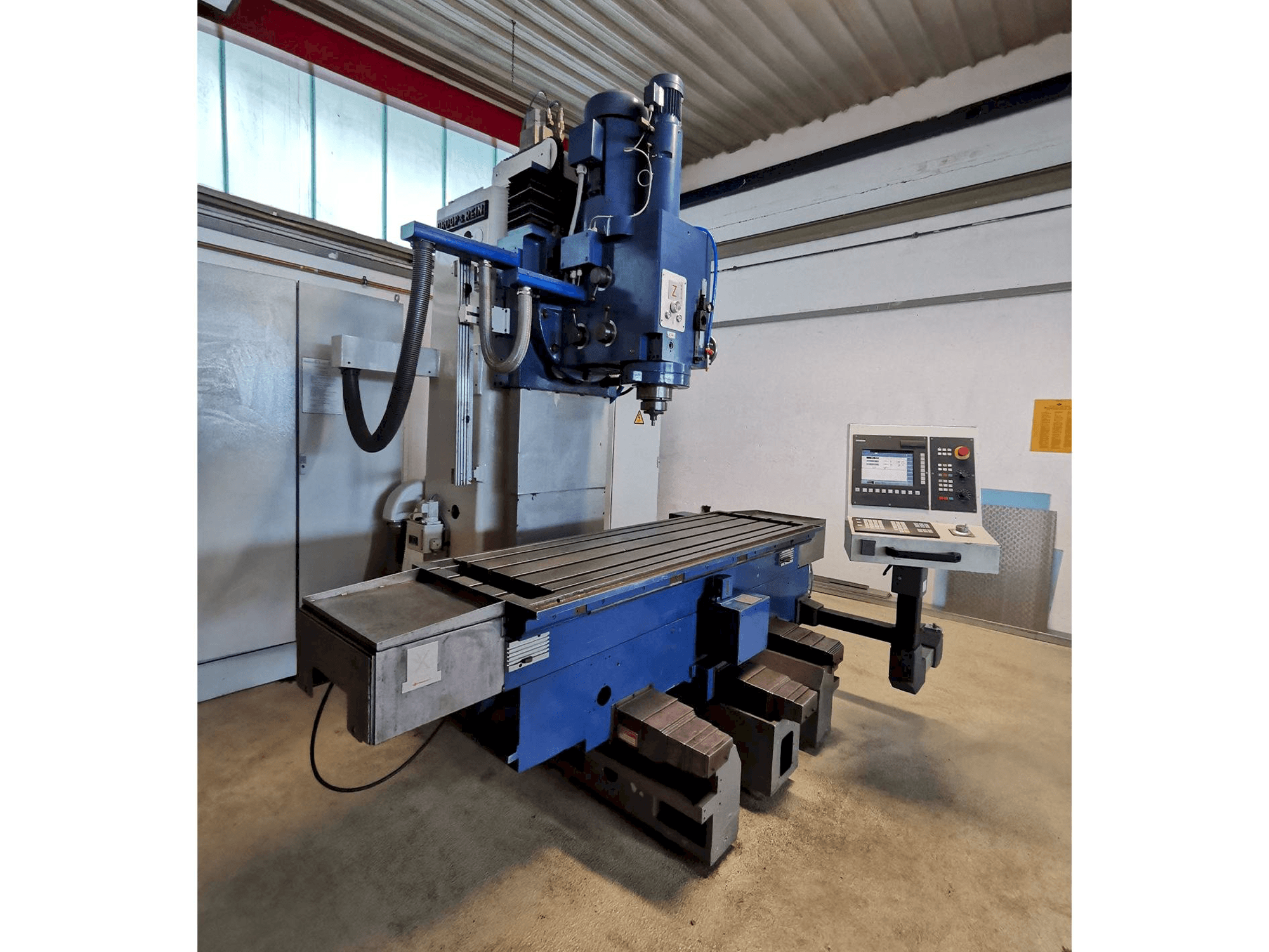 Вид станка Droop & Rein FS 100 ke спереди