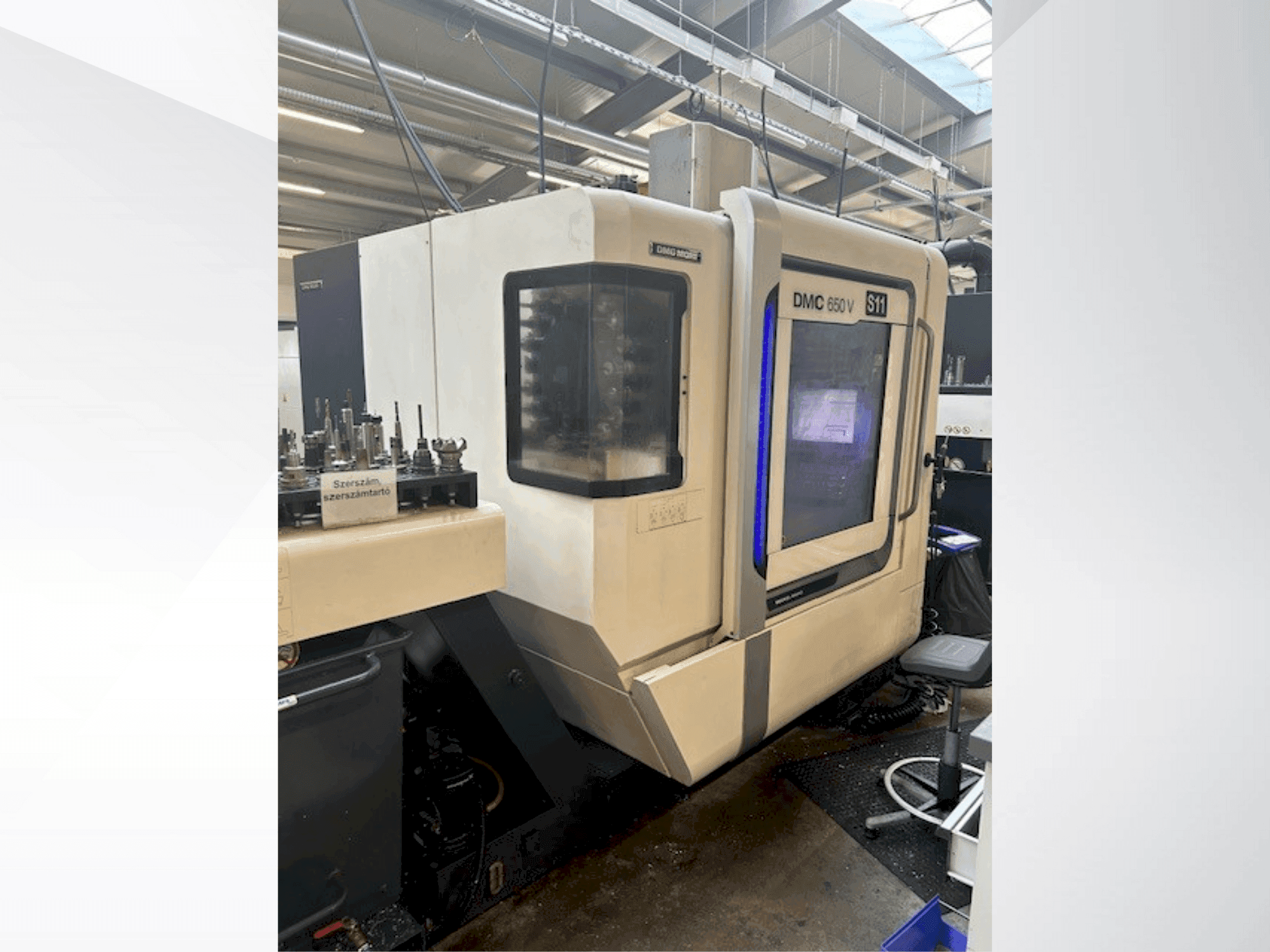 Вид станка DMG MORI DMC 650 V спереди