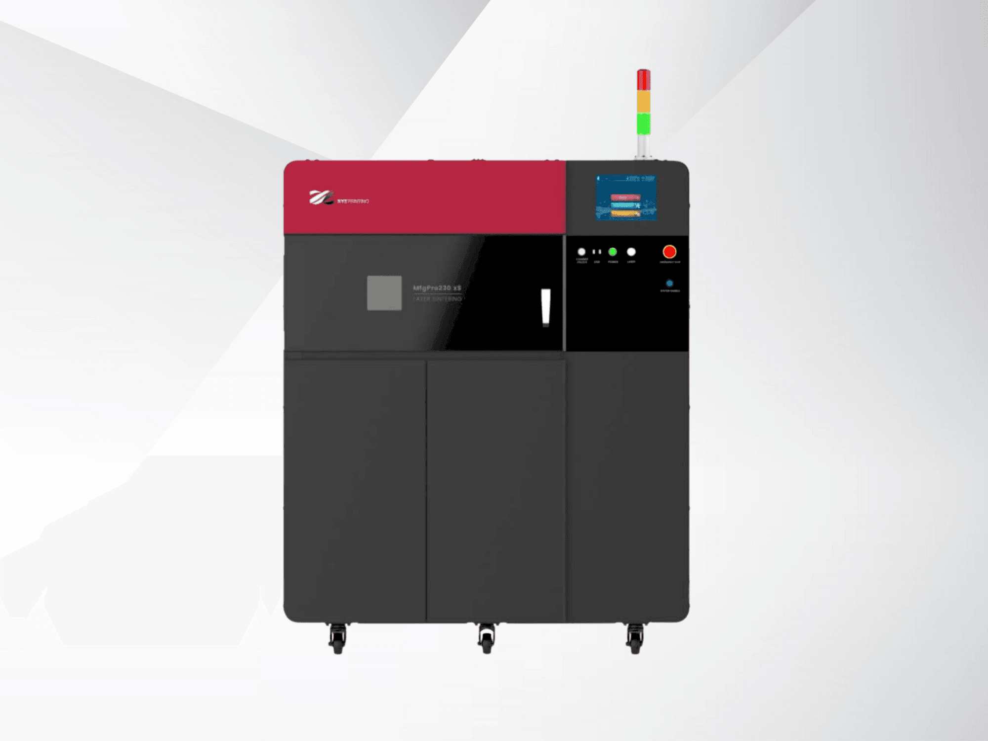 Вид станка XYZprinting MfgPro230 xS спереди