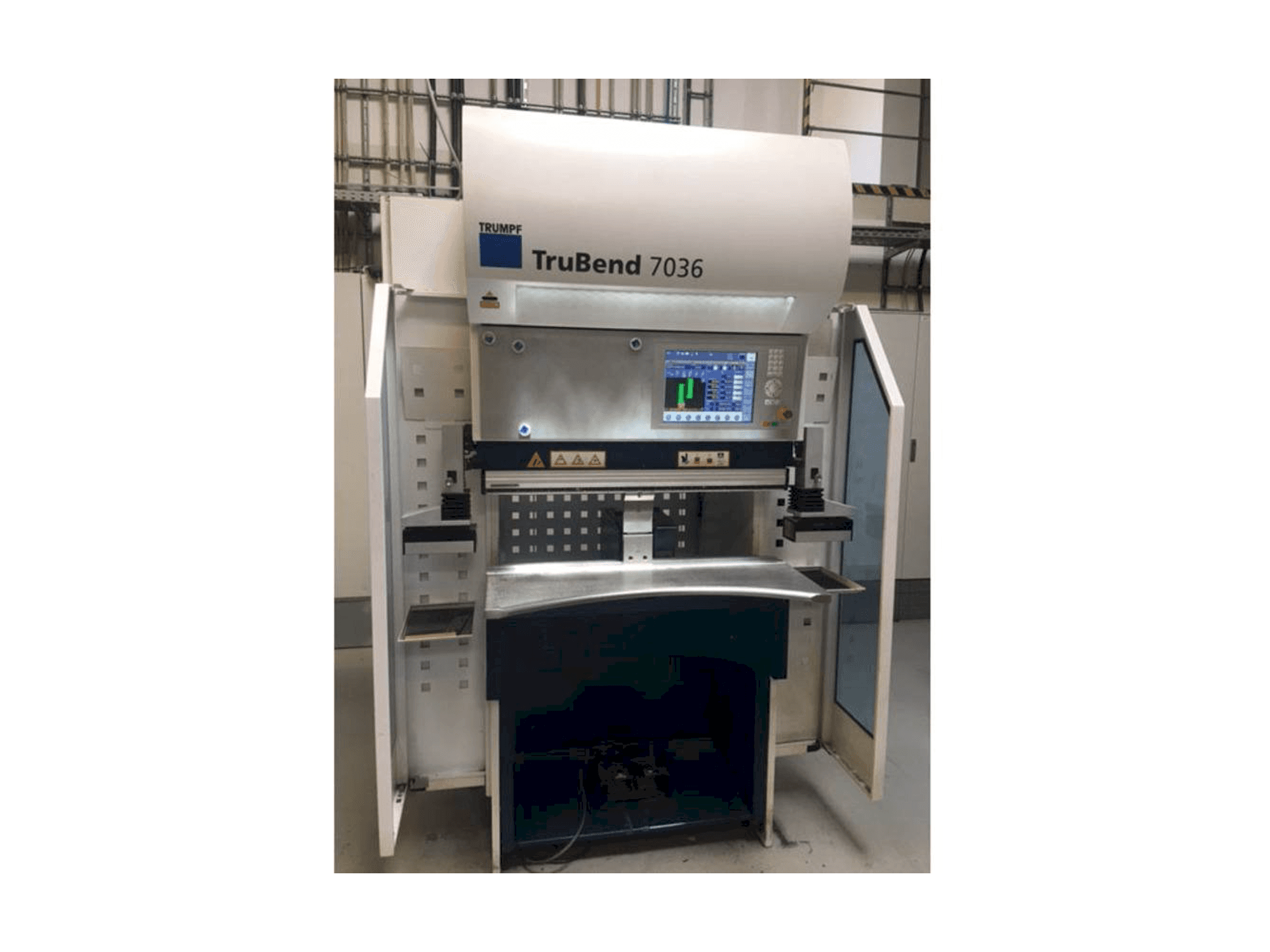 Front view of Trumpf TruBend 7036 machine
