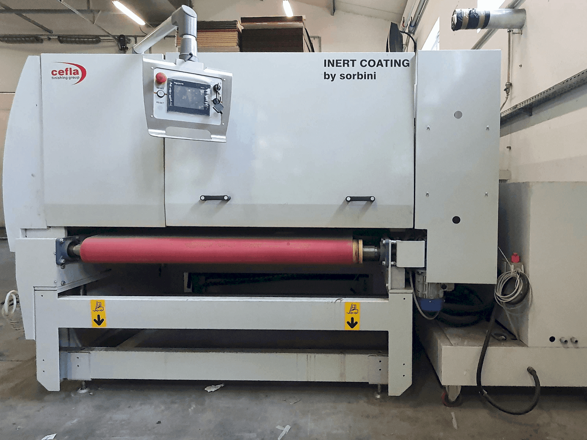 Вид станка CEFLA INTER-TEC спереди