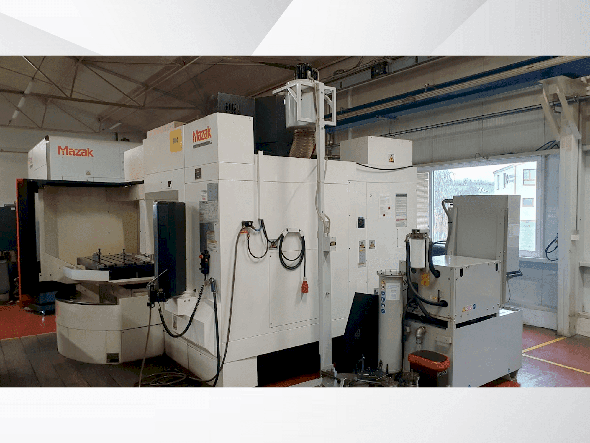 Вид станка Mazak VCS 530C-2PC спереди