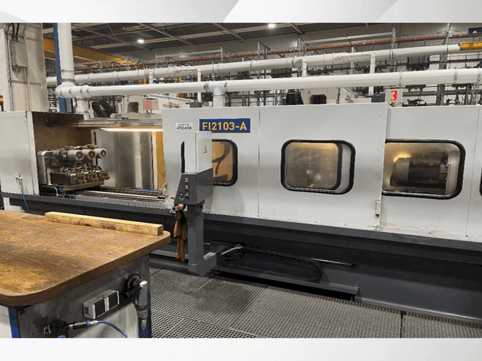 Вид станка SFT TBM 3-1500 спереди