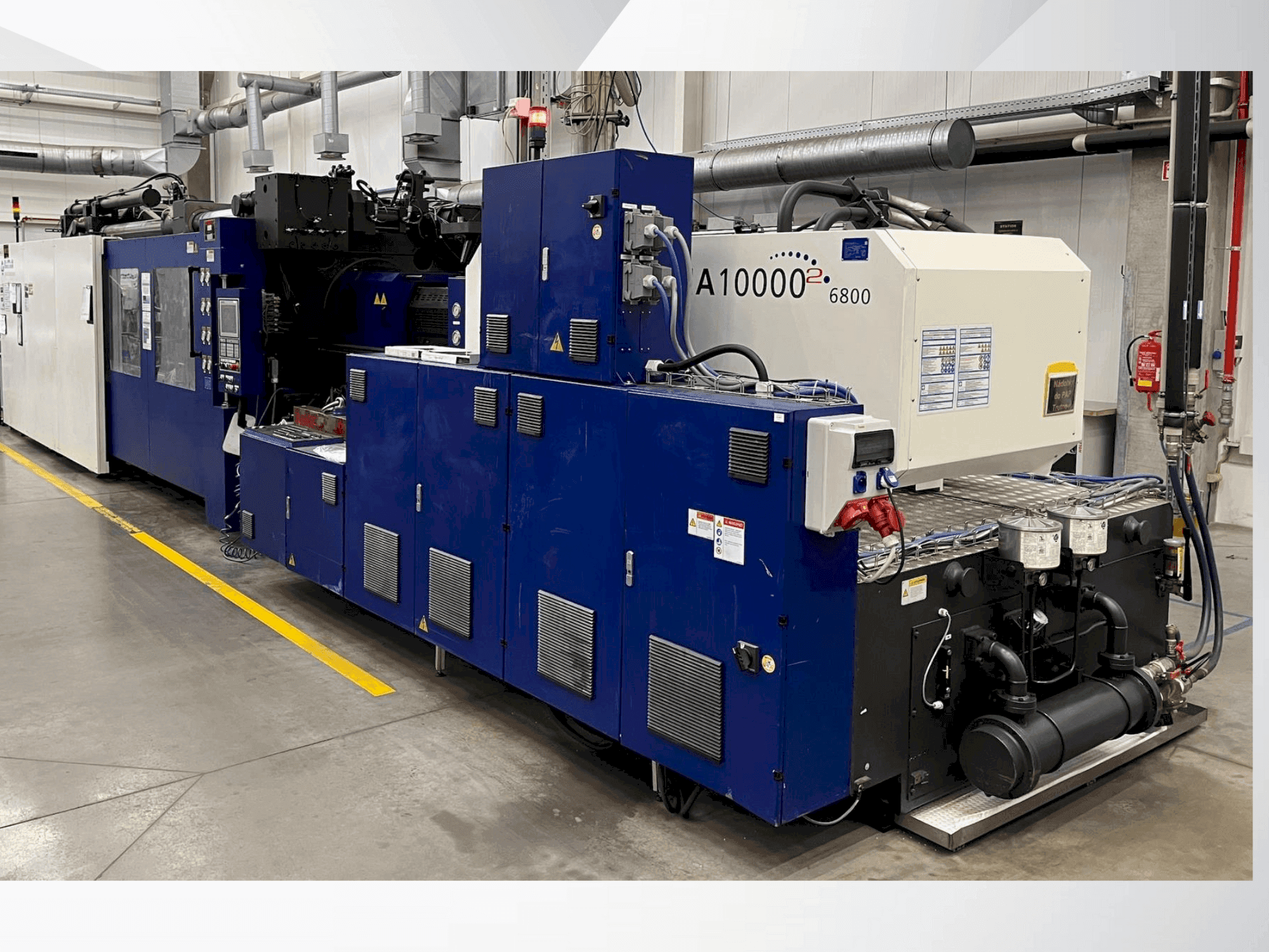 Вид станка HAITIAN MARS MA10000 II спереди