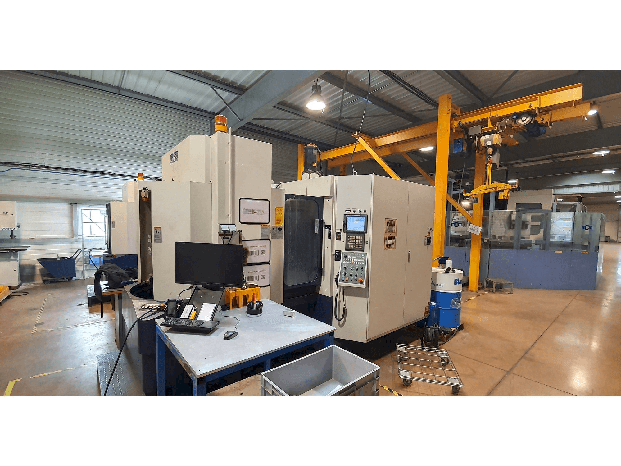 Вид станка Tongtai H400 спереди