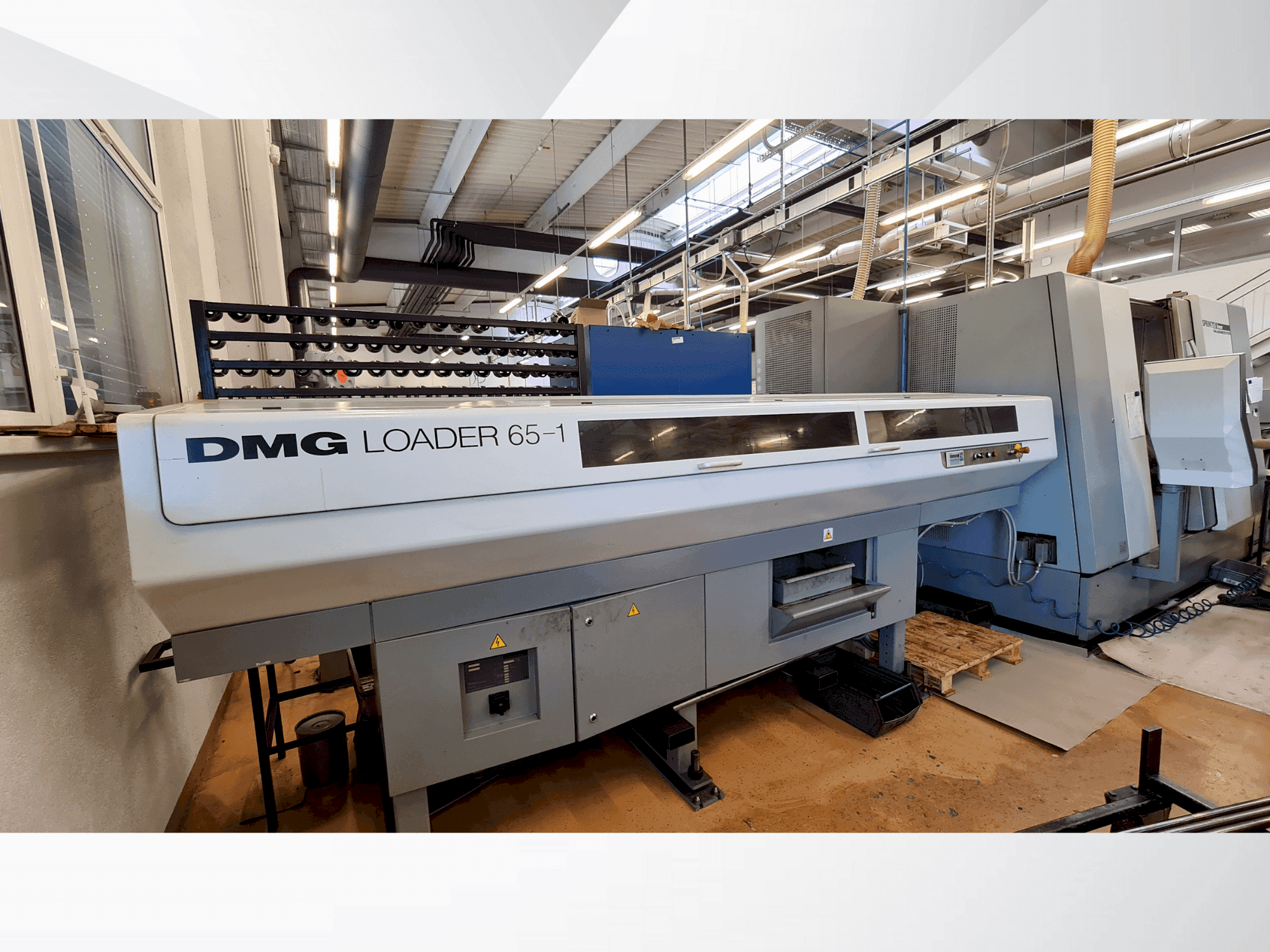 Вид станка Gildemeister DMG GILDEMEISTER SPRINT Linear 65 спереди