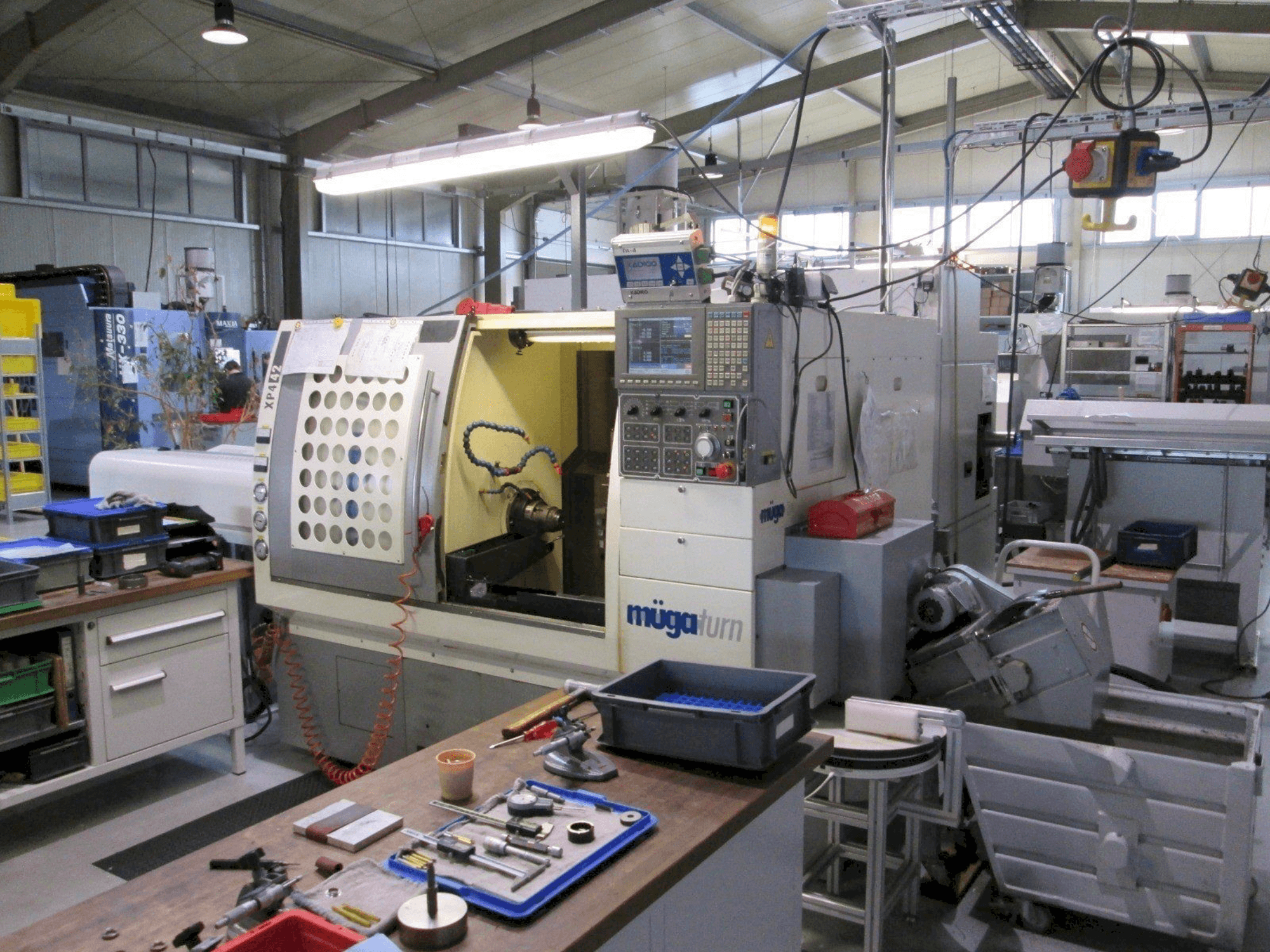 Вид станка Muga XP4 – 42SM спереди