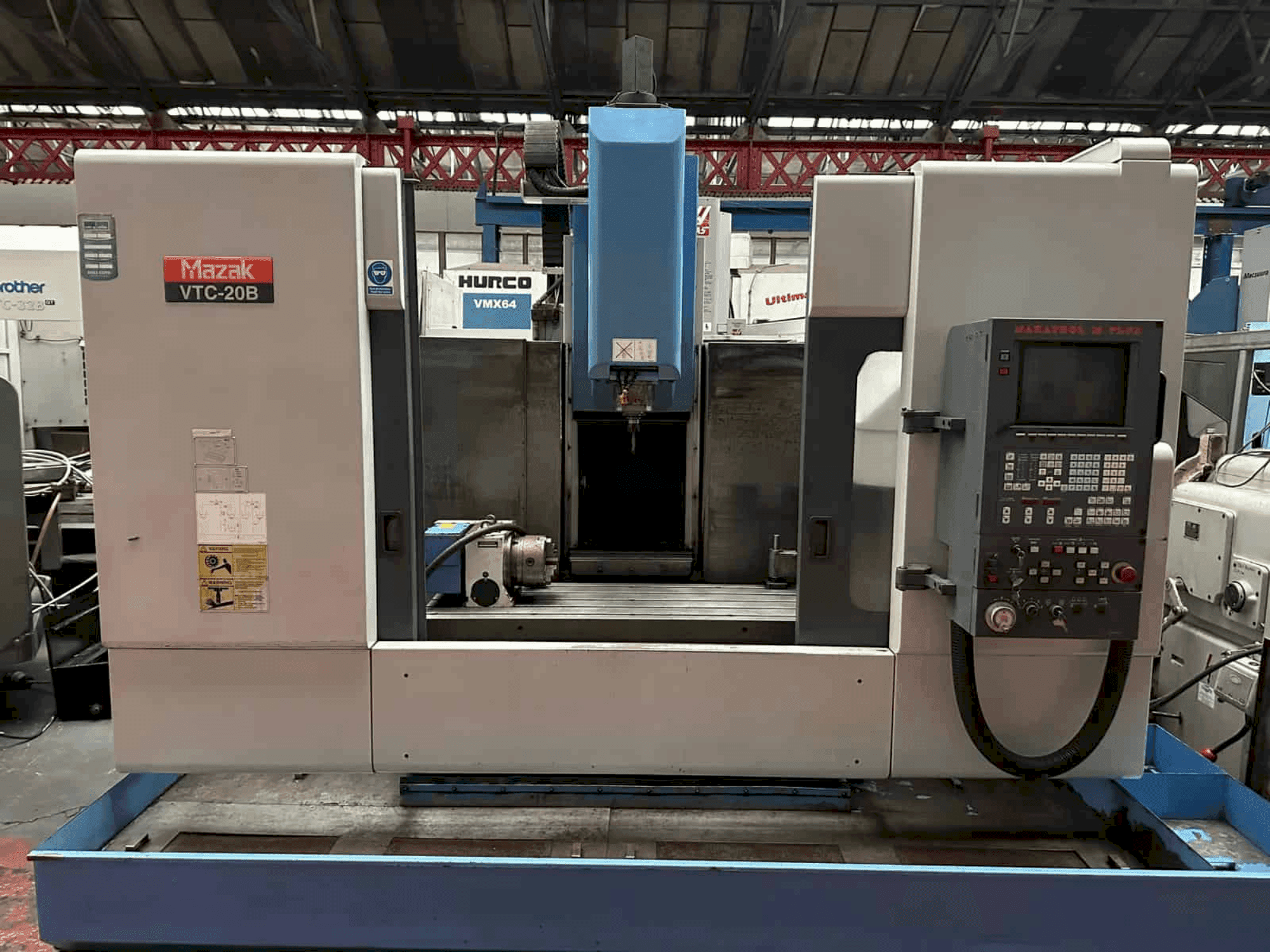 Вид станка Mazak VTC - 20B спереди
