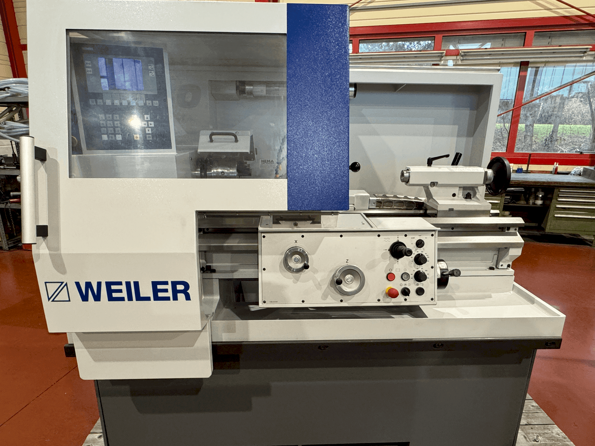 Вид станка Weiler C 30x750 спереди