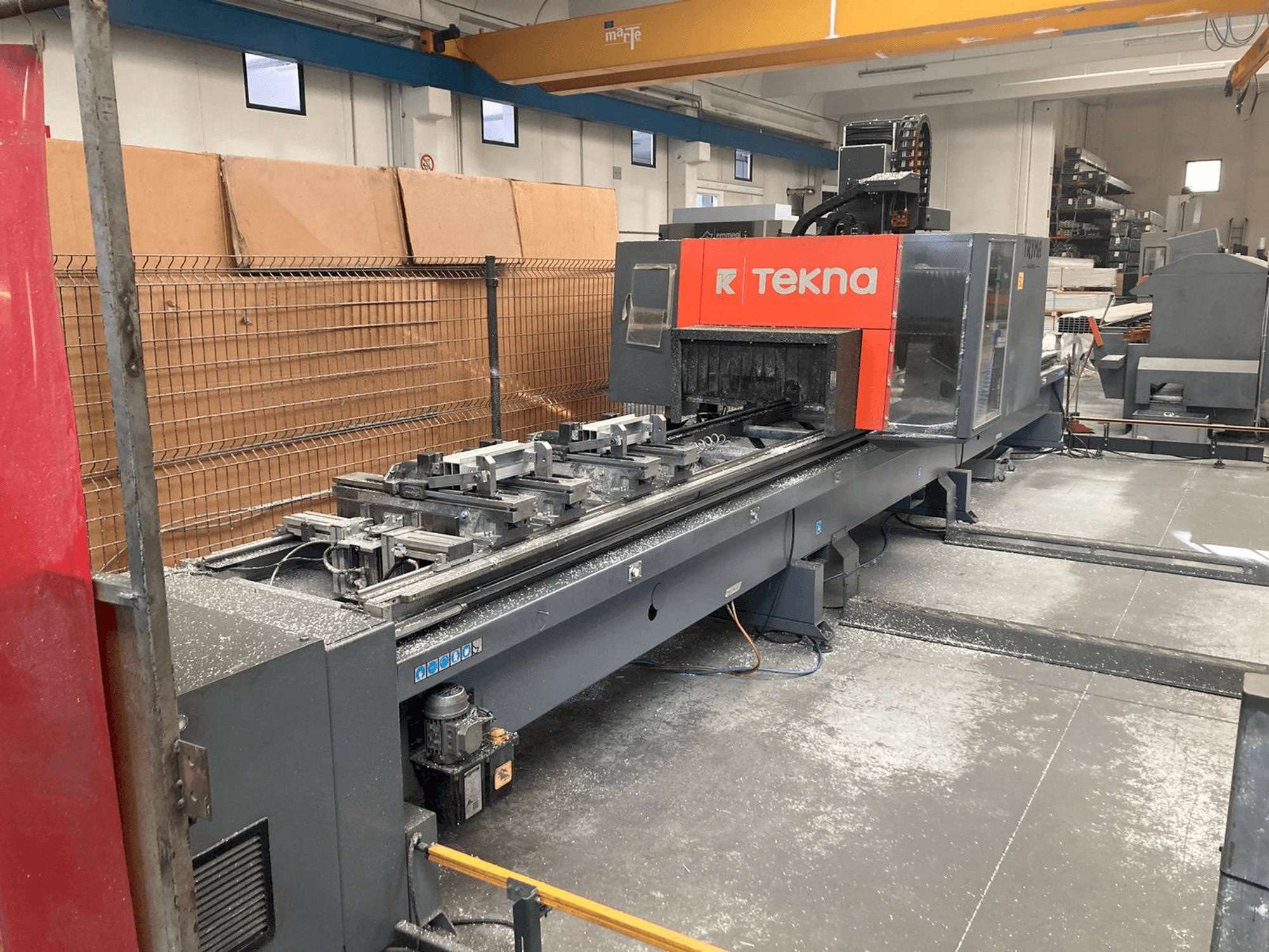 Вид станка Tekna TKE 944-7 спереди