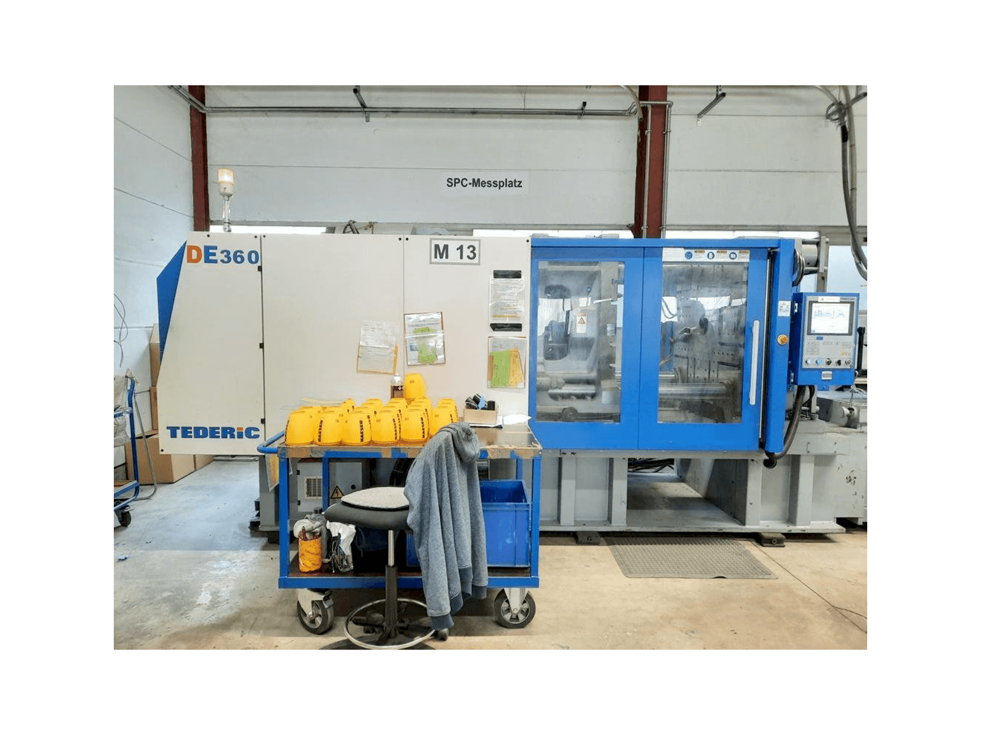 Вид станка TEDERIC DE360 спереди