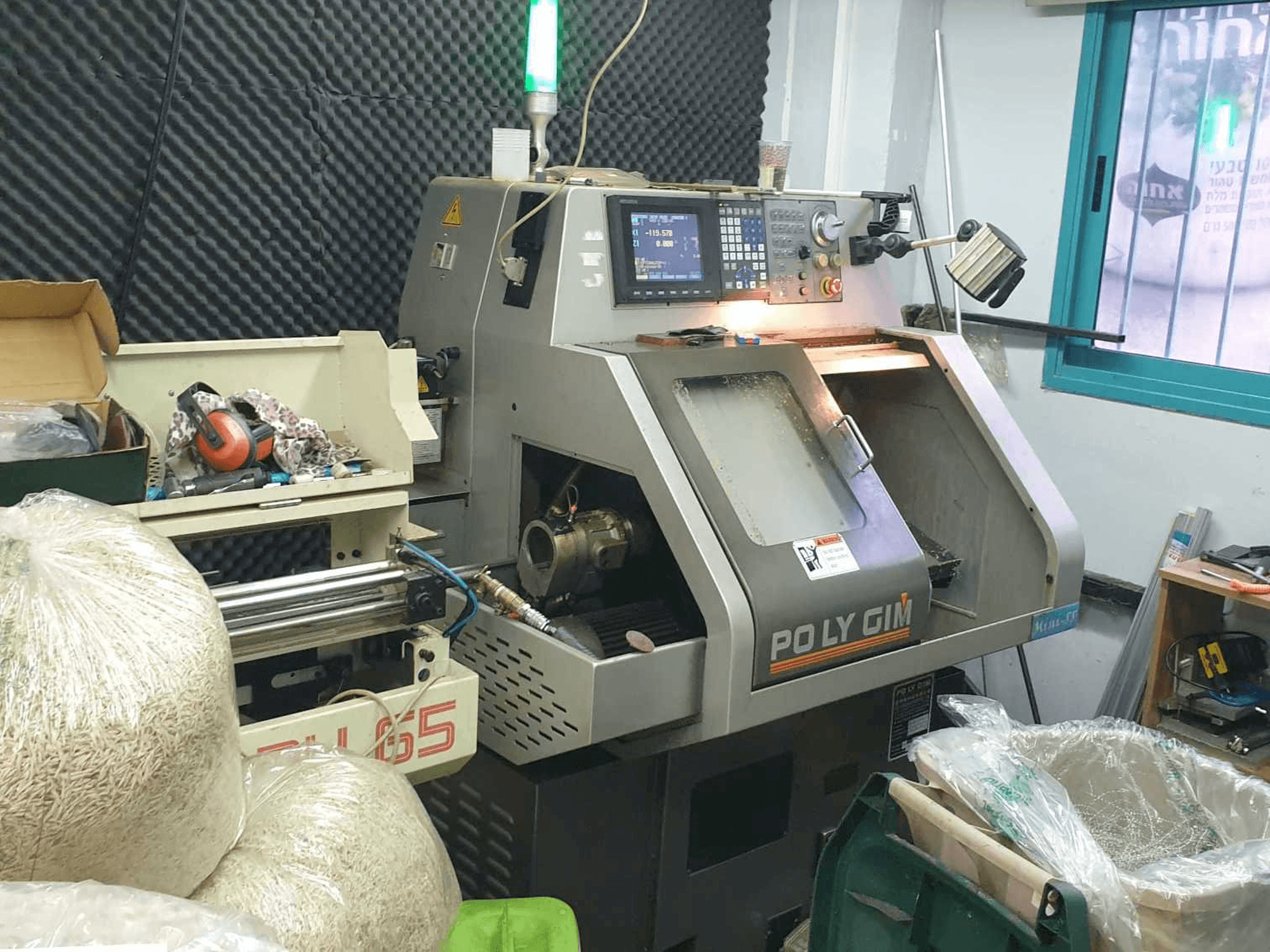 Вид станка PO LY GIM Mini-88 спереди