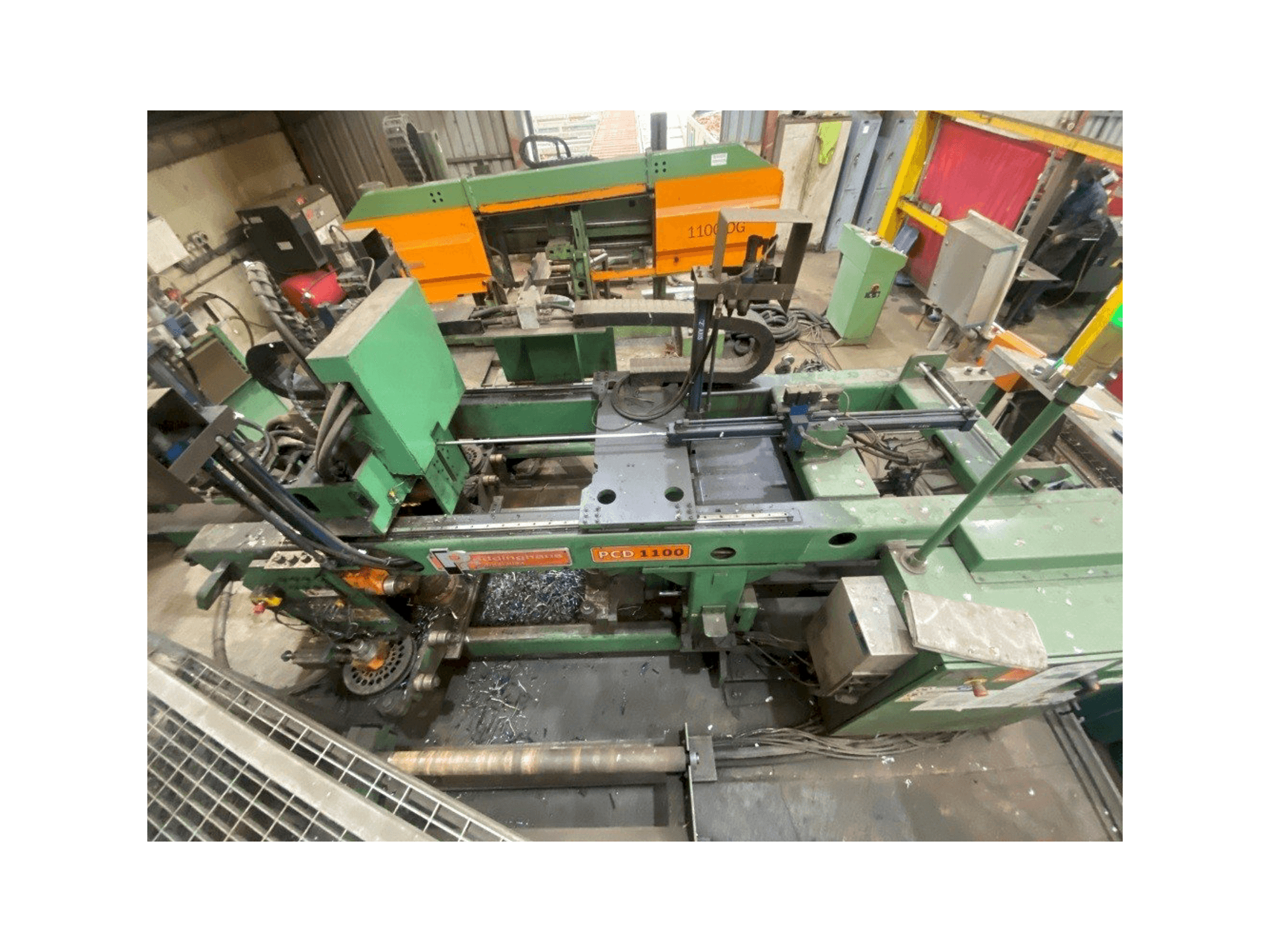 Вид станка Peddinghaus PCD 1100 спереди