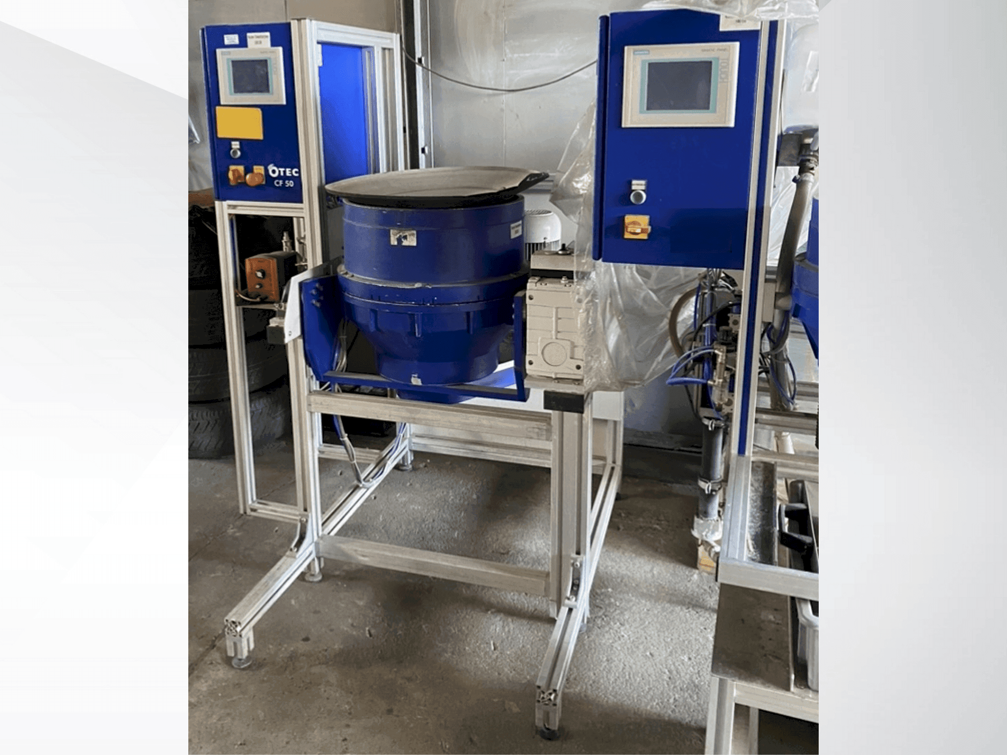 Вид станка OTEC CF 1x50 спереди