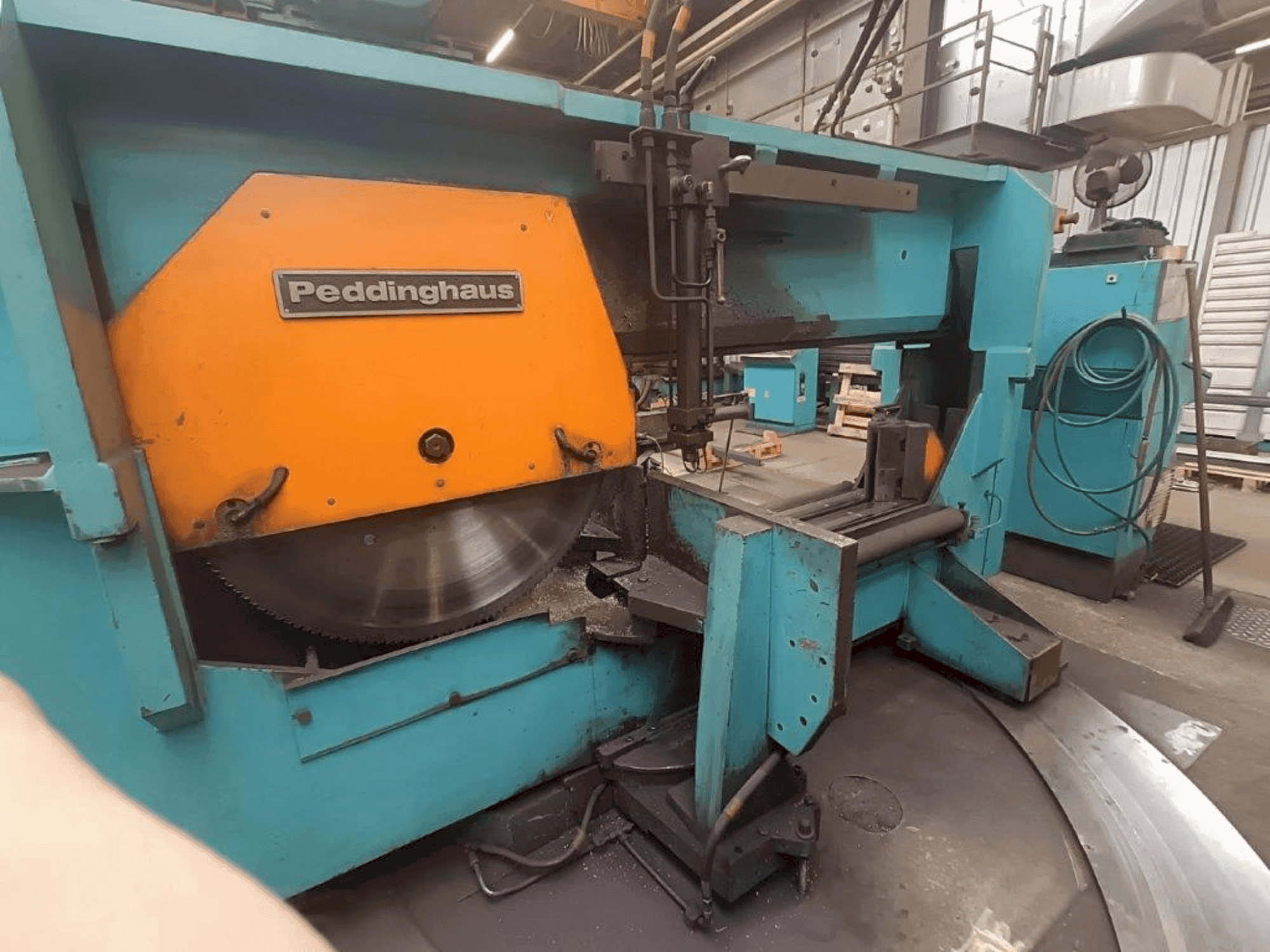 Вид станка Peddinghaus TDK 1000/9E спереди
