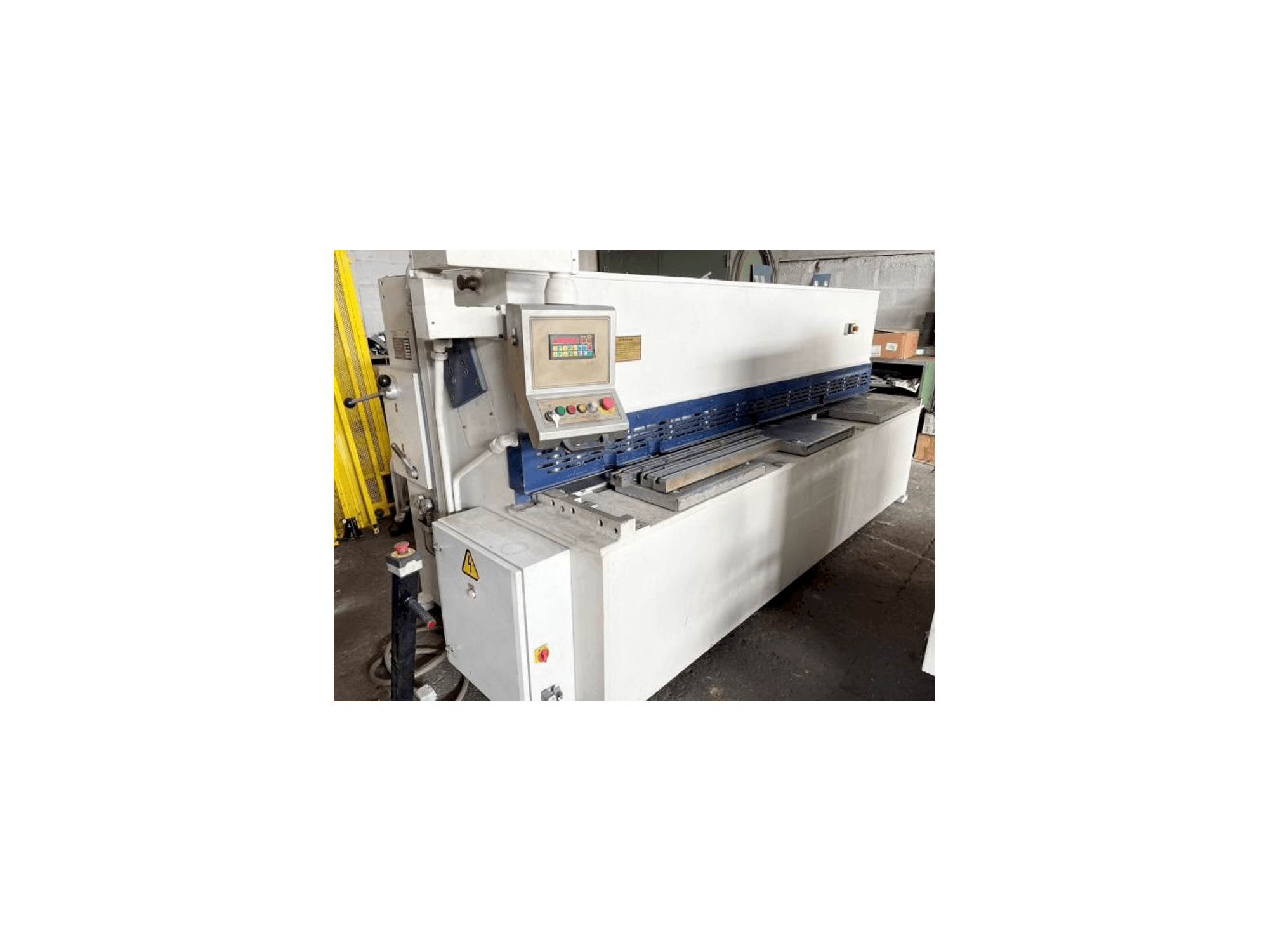 Вид станка ALPA COF 3050mm x 4/6mm спереди