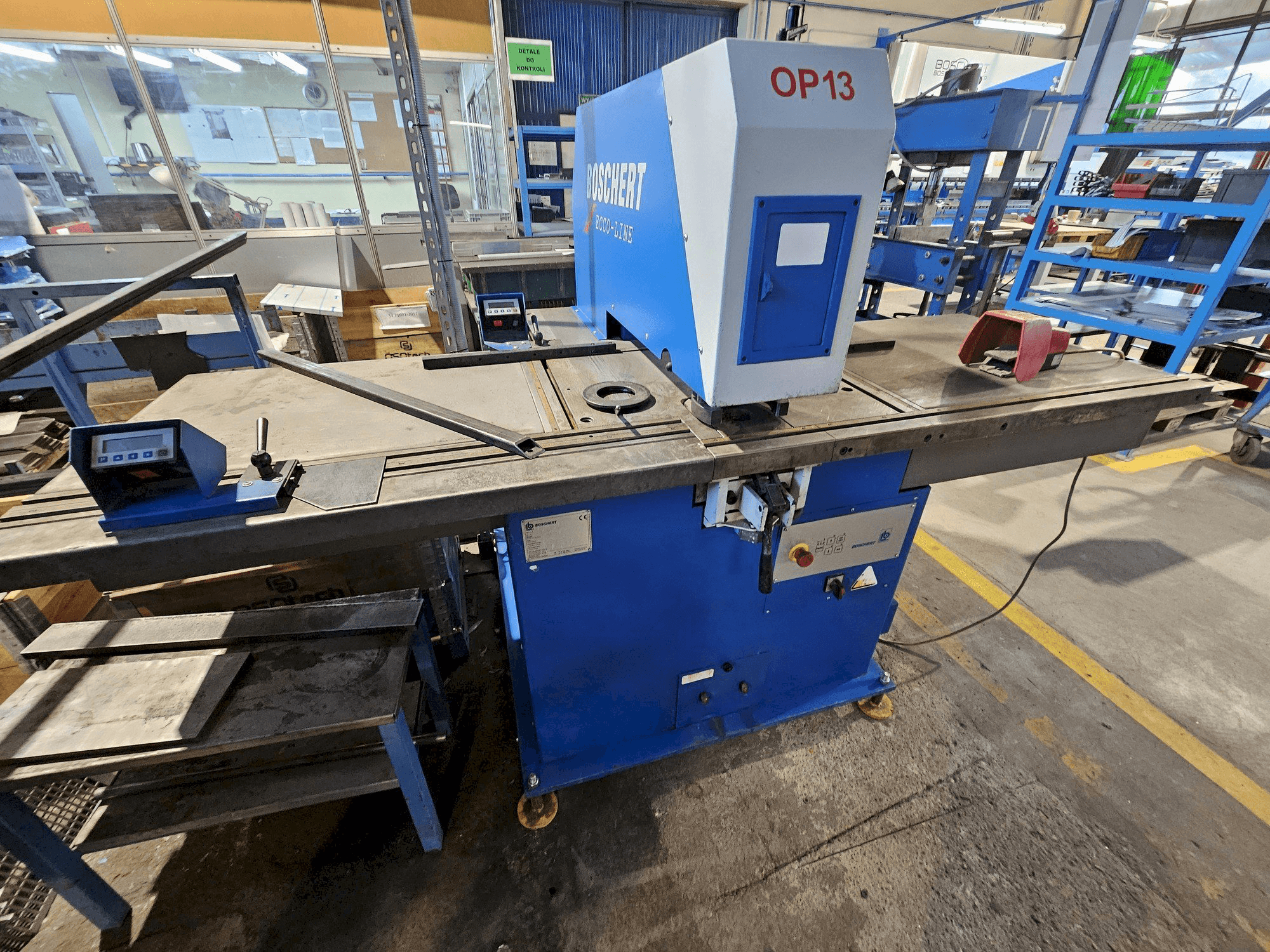 Вид станка BOSCHERT EL 500 Digital спереди