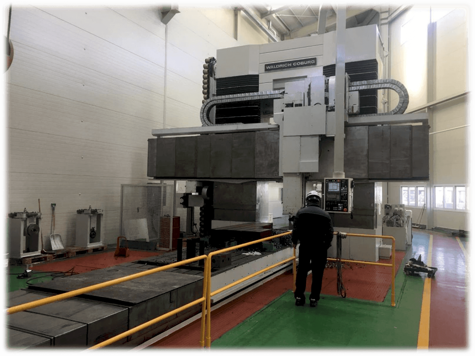 Вид станка WALDRICH COBURG 14-10FP150NC спереди