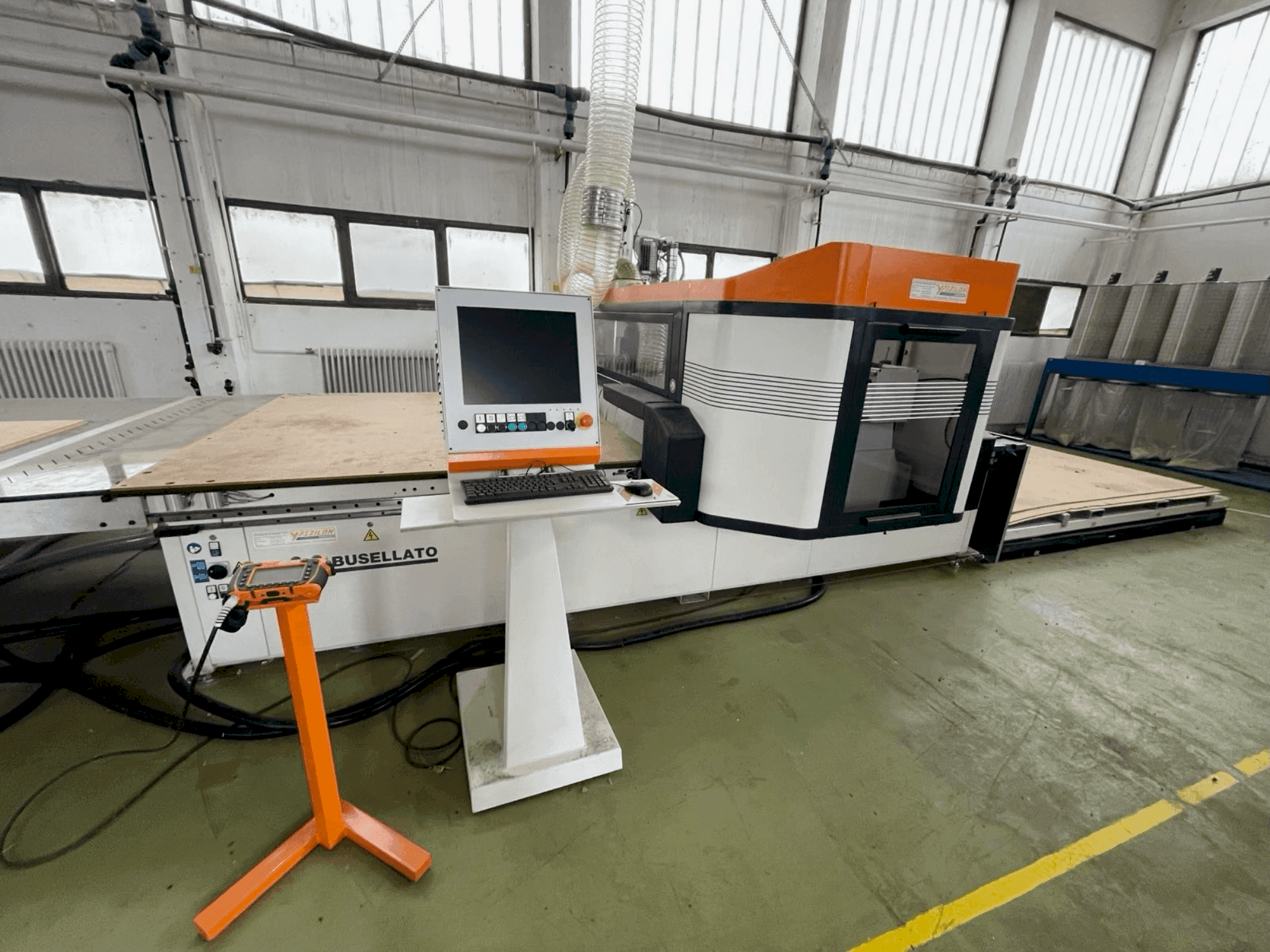 Вид станка BUSELLATO Easy Jet 7.10 D AH/119579 сбоку
