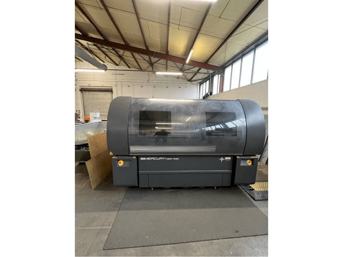 Вид станка SEI Laser Mercury 1560  спереди