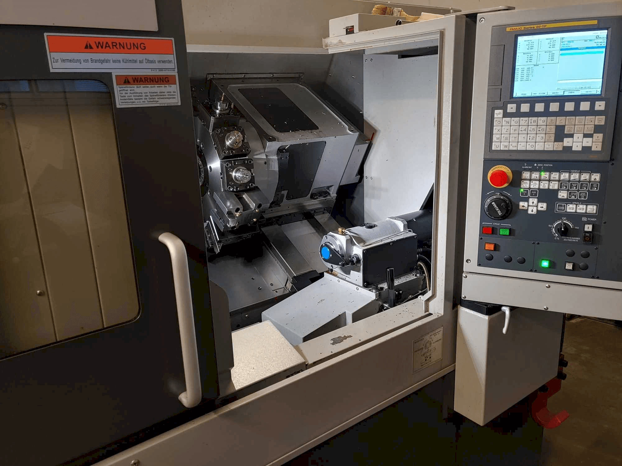 Вид станка TSUGAMI M08DE спереди