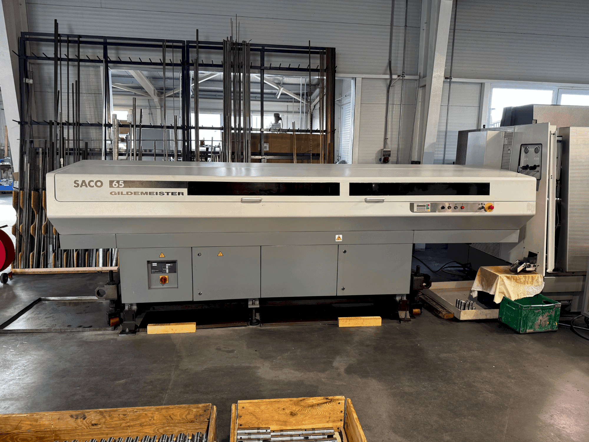 Вид станка Gildemeister CTX 420 V6 Linear спереди