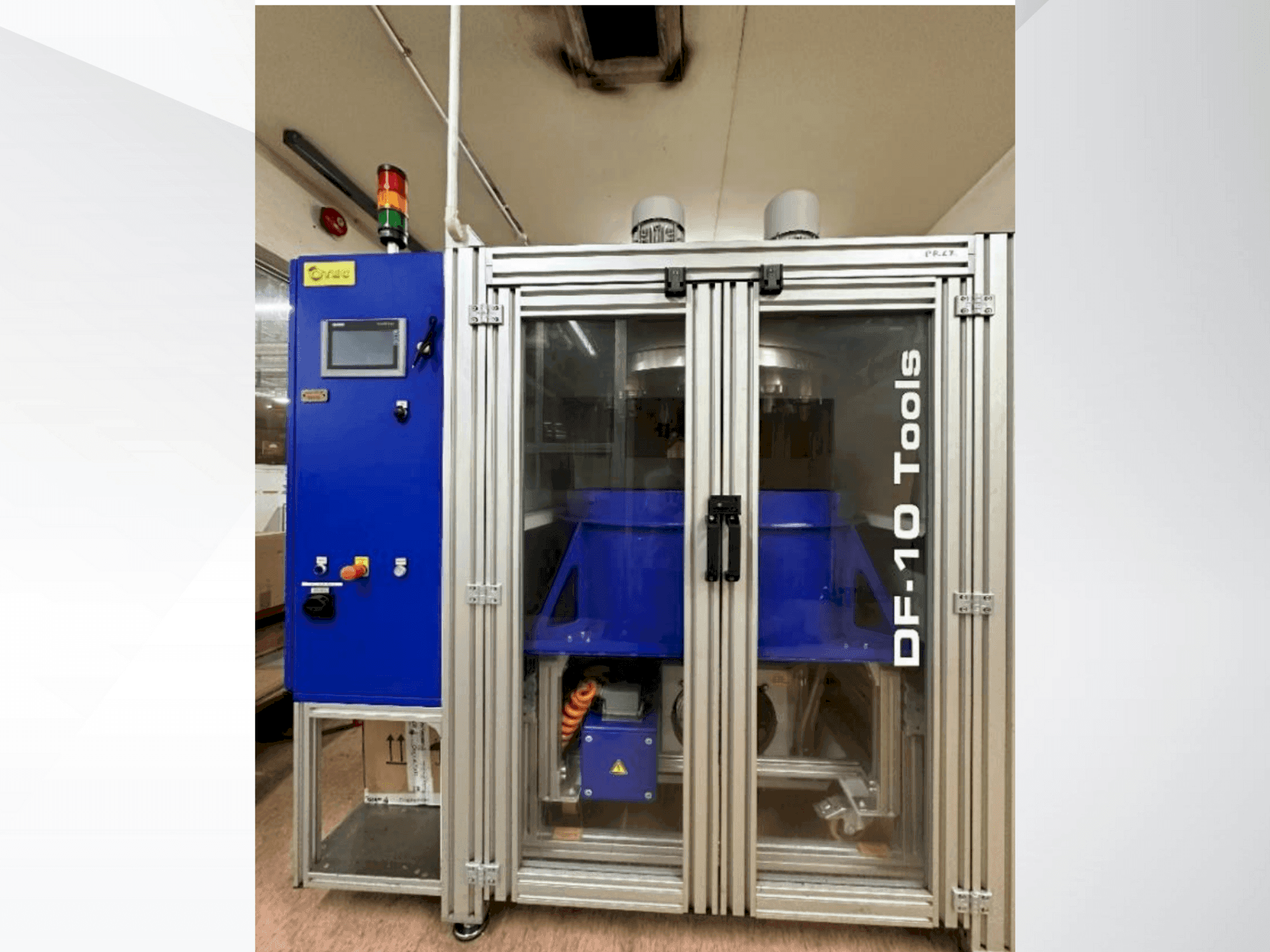 Вид станка OTEC DF10 спереди