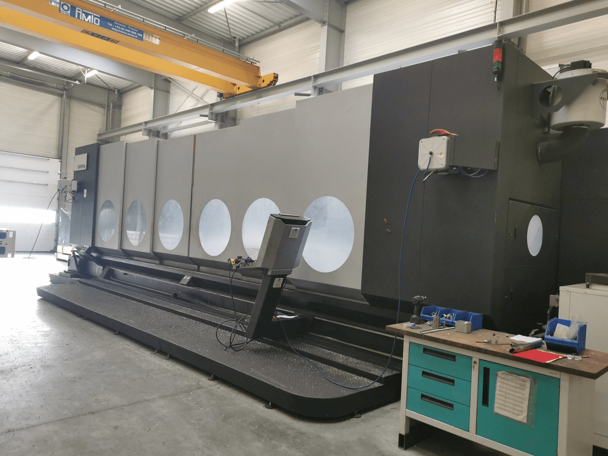 Вид станка IBARMIA ZV 58/L7000 EXTREME спереди