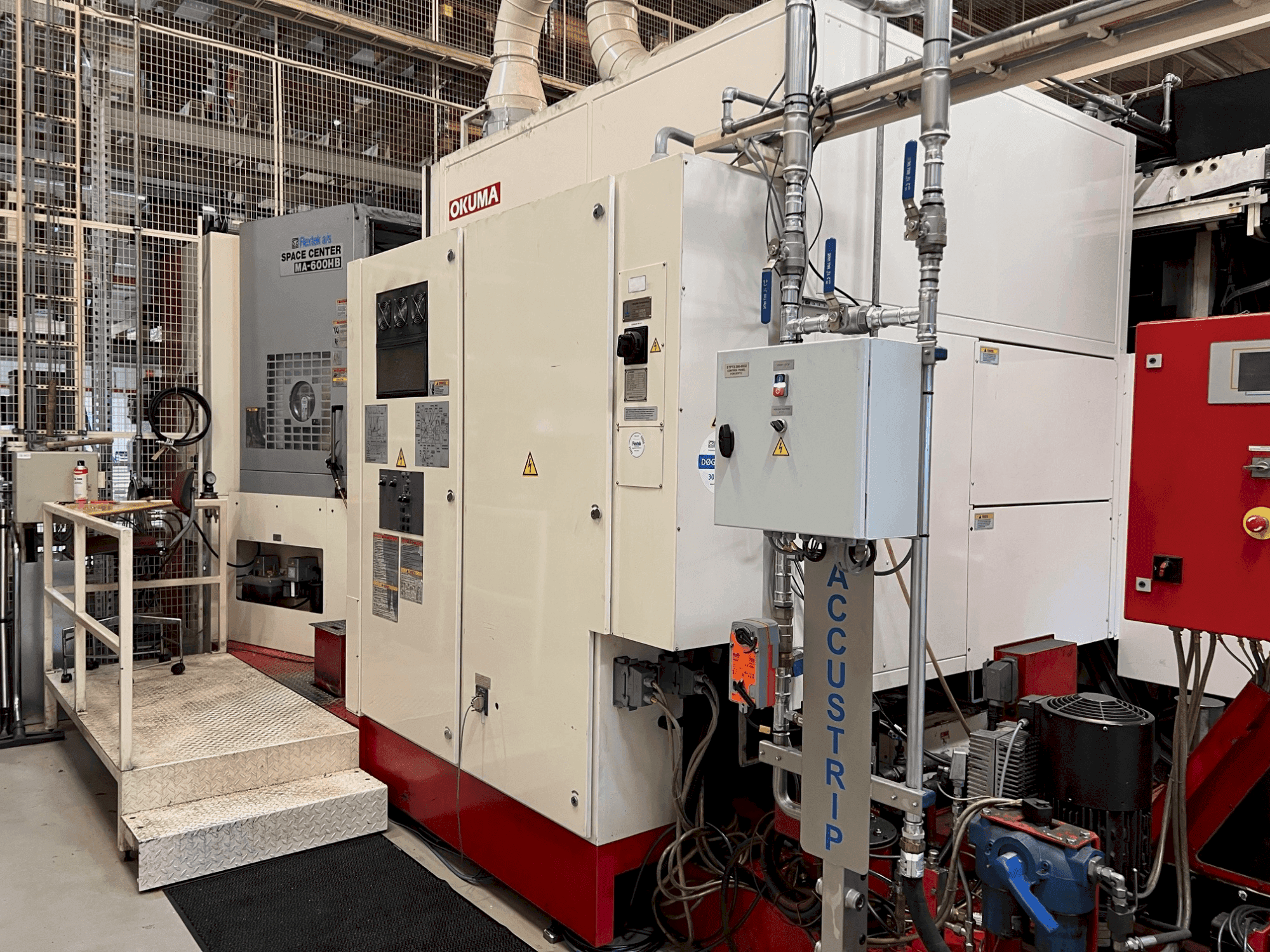 Вид станка Okuma MA-600HB спереди