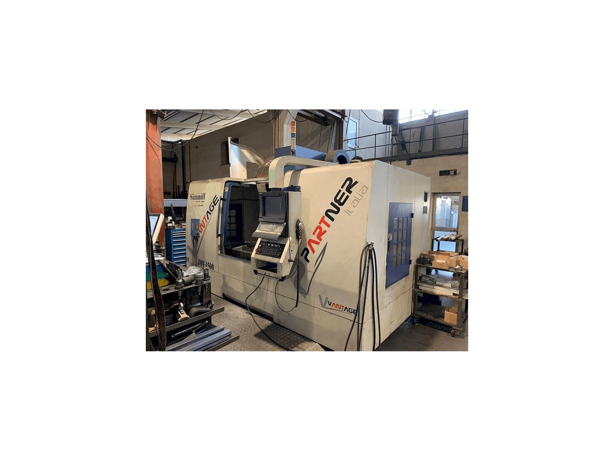 Вид станка SUNMILL PARTNER VANTAGE JHV-1500 спереди