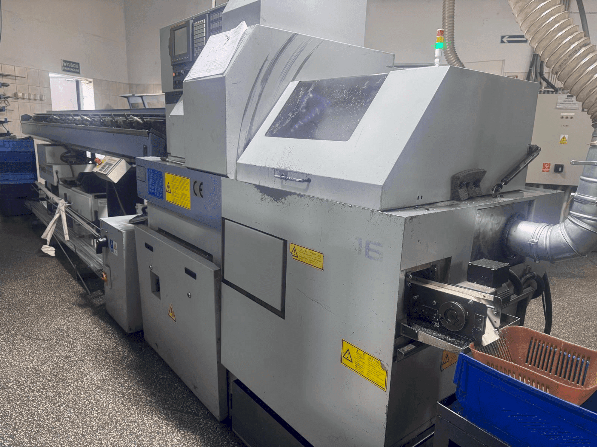 Вид станка STAR MICRONICS SB-16 спереди