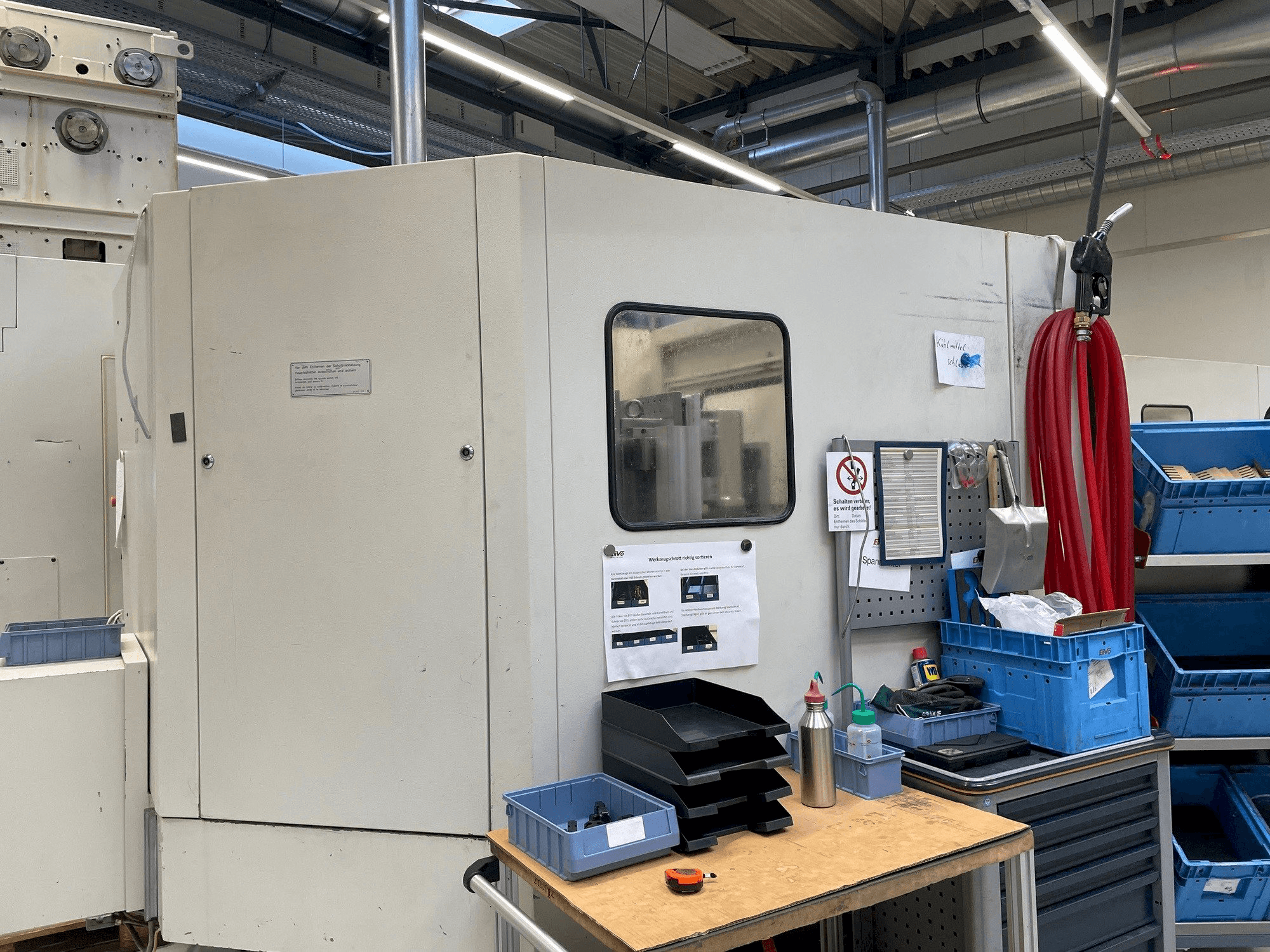 Вид станка с HELLER MC 16 правой стороны